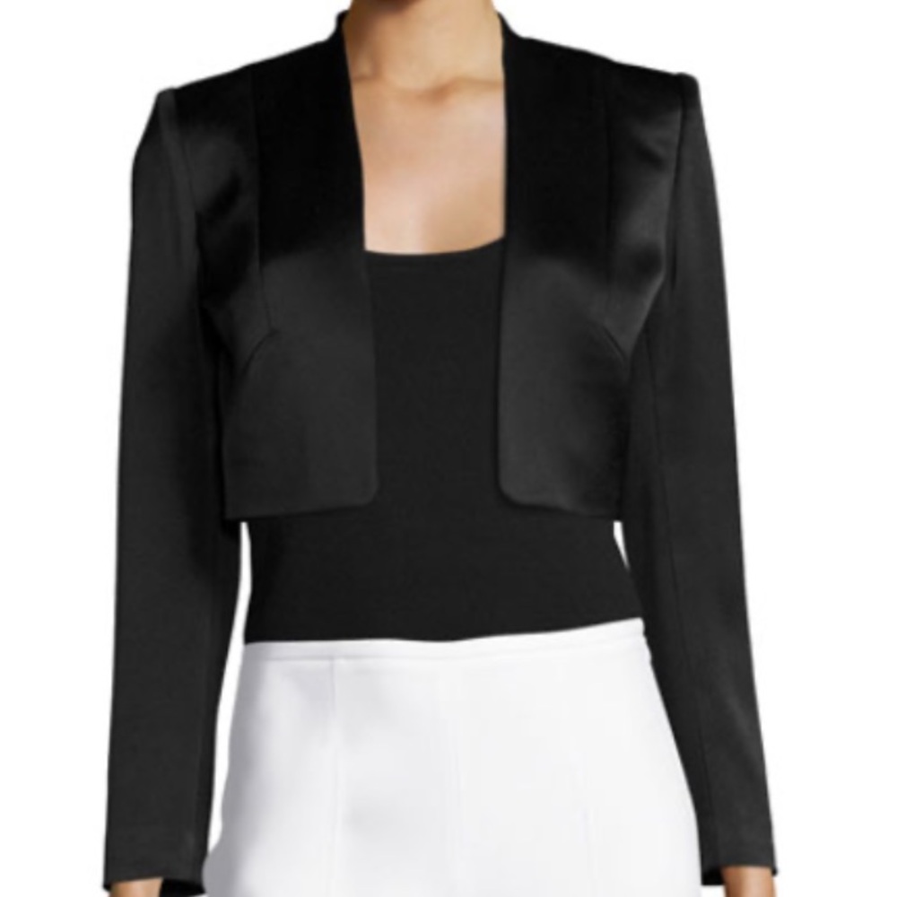 Black Cropped Blazer